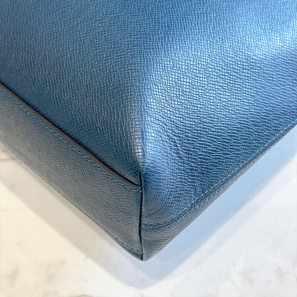 LV Brooks Tote Bag in Blue Epi Leather