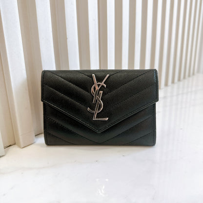 YSL Cassandre Matelasse Small Envelope Wallet