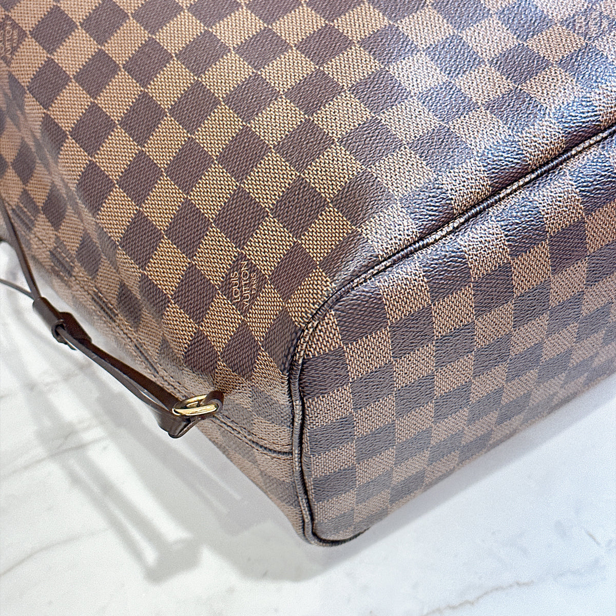 LV Neverfull MM in Damier Ebene