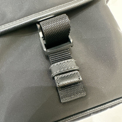 Prada Re Nylon Flap Messenger Crossbody