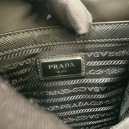 Prada Re Nylon Flap Messenger Crossbody