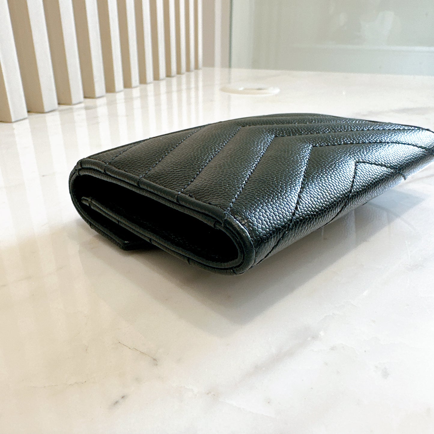 YSL Cassandre Matelasse Small Envelope Wallet