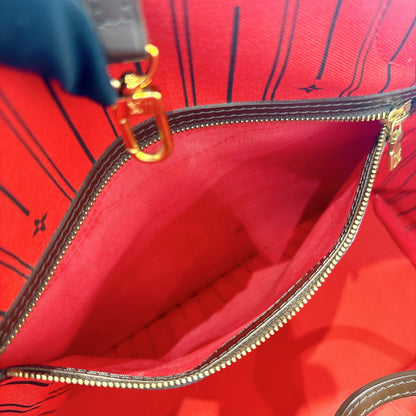 LV Neverfull MM in Damier Ebene