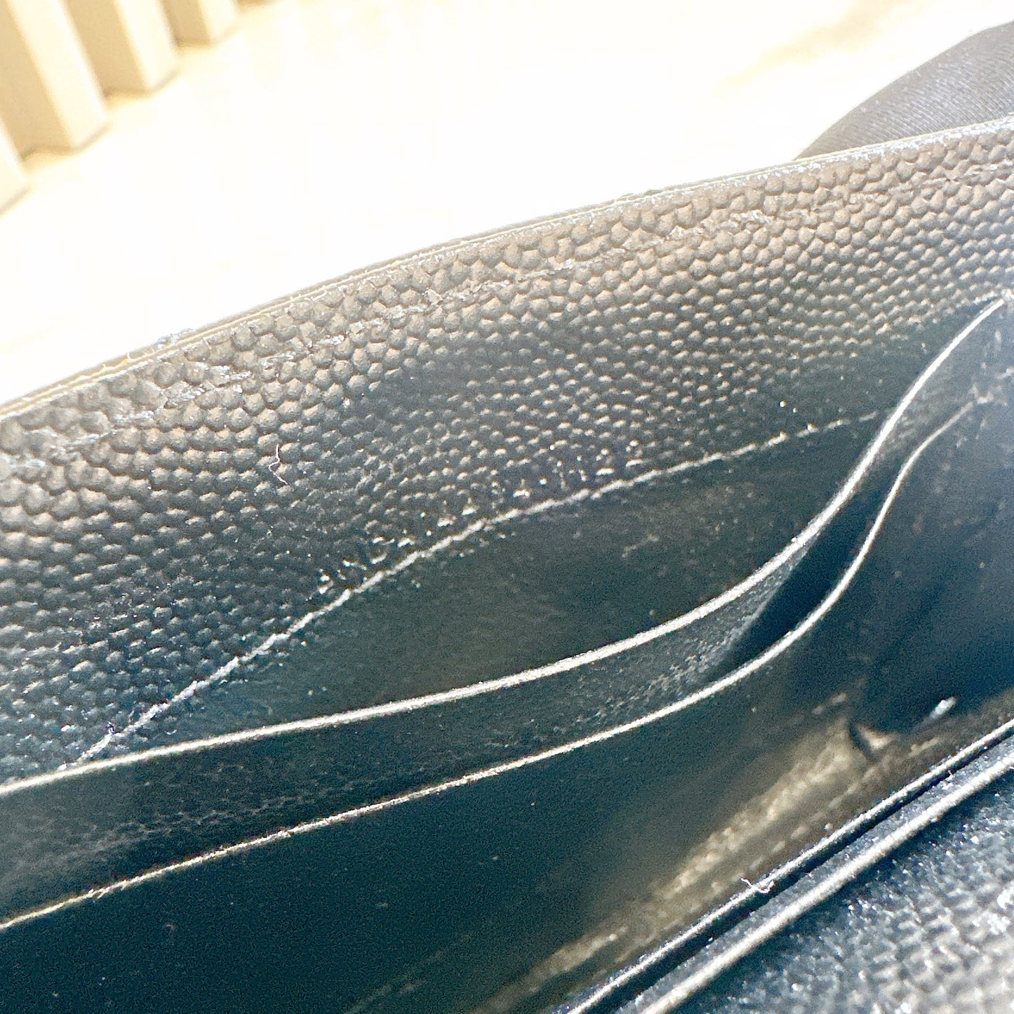 YSL Cassandre Matelasse Small Envelope Wallet