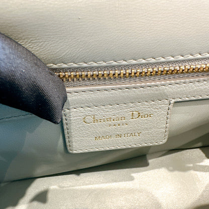 Dior Small Caro Cannage Calfskin in Light Blue