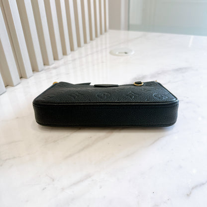 LV Easy Pouch in Black