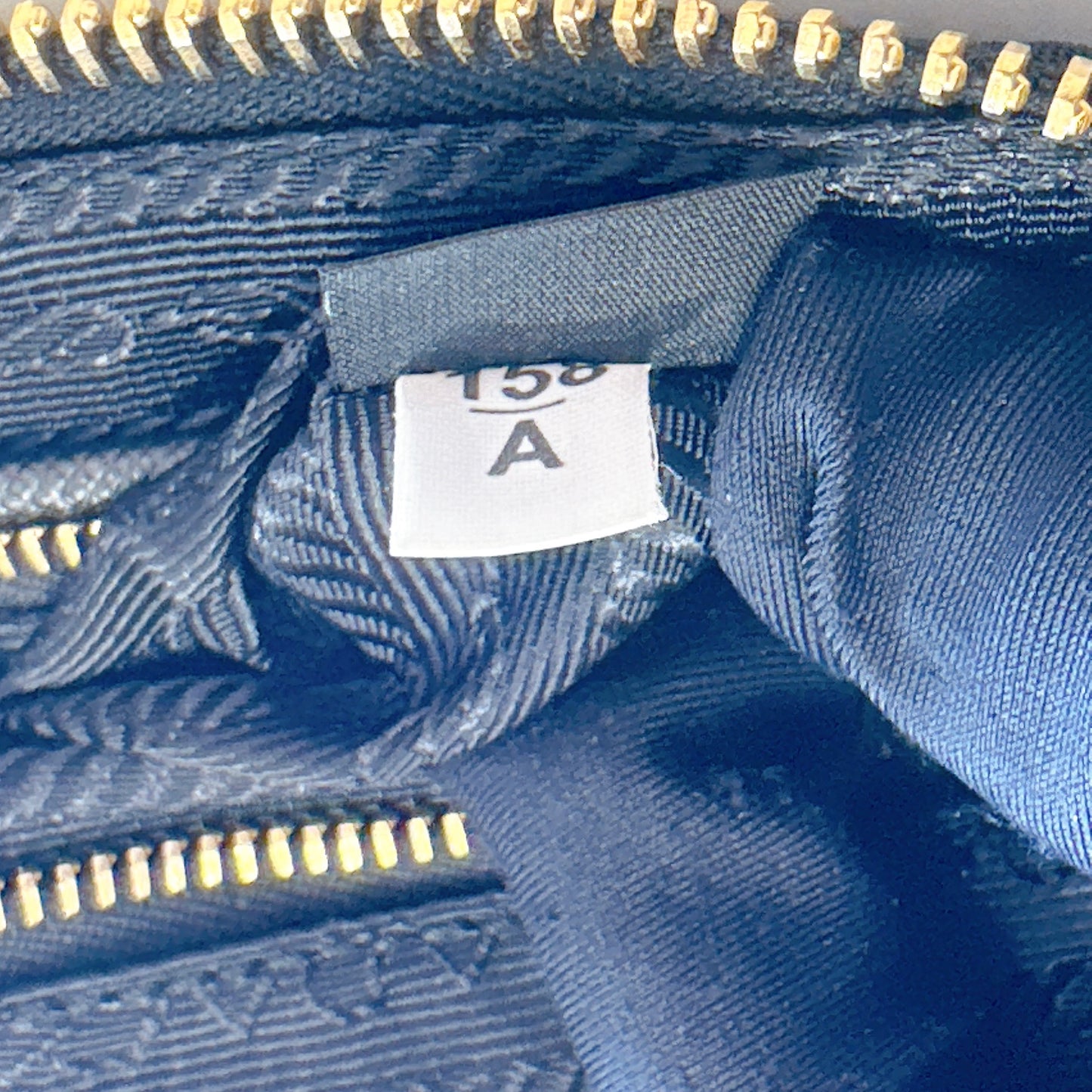 Prada Black Tessuto Nylon and Saffiano Sling Bag