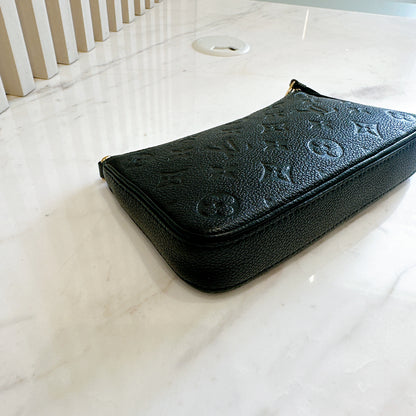 LV Easy Pouch in Black