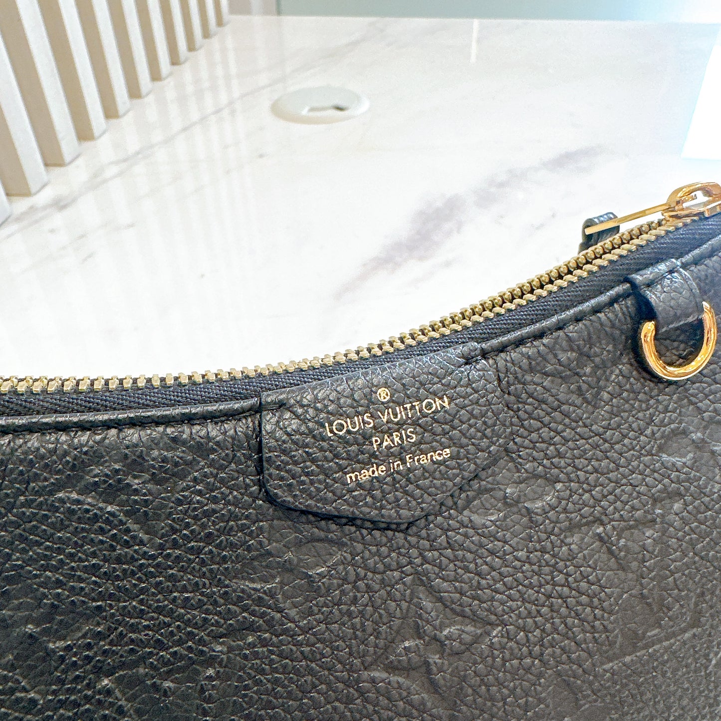 LV Easy Pouch in Black