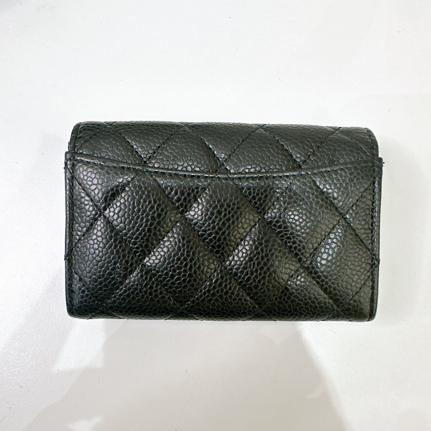 Chanel Classic Card Holder in Black Caviar