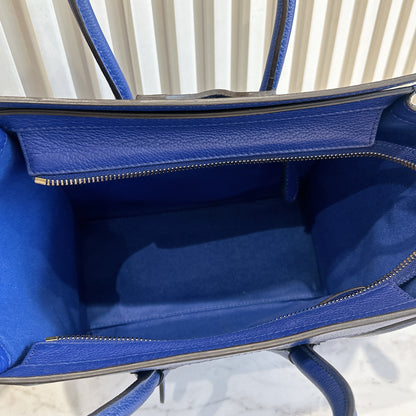 Celine Luggage Tote in Blue