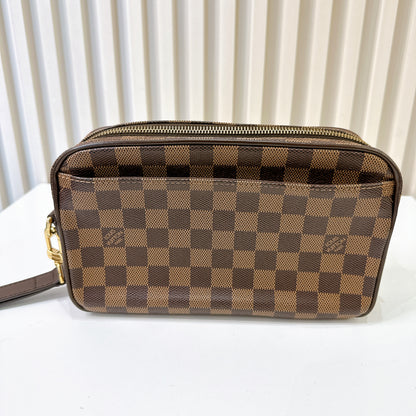 LV Saint Paul Clutch in Damier Ebene