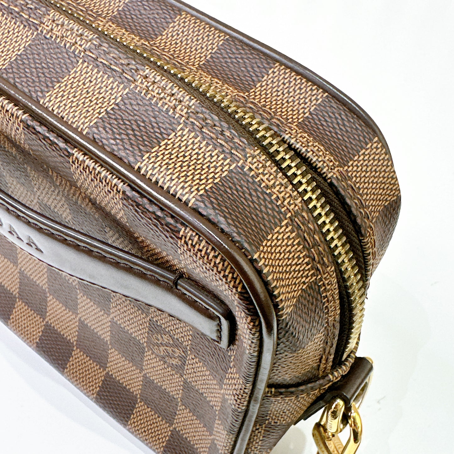 LV Saint Paul Clutch in Damier Ebene