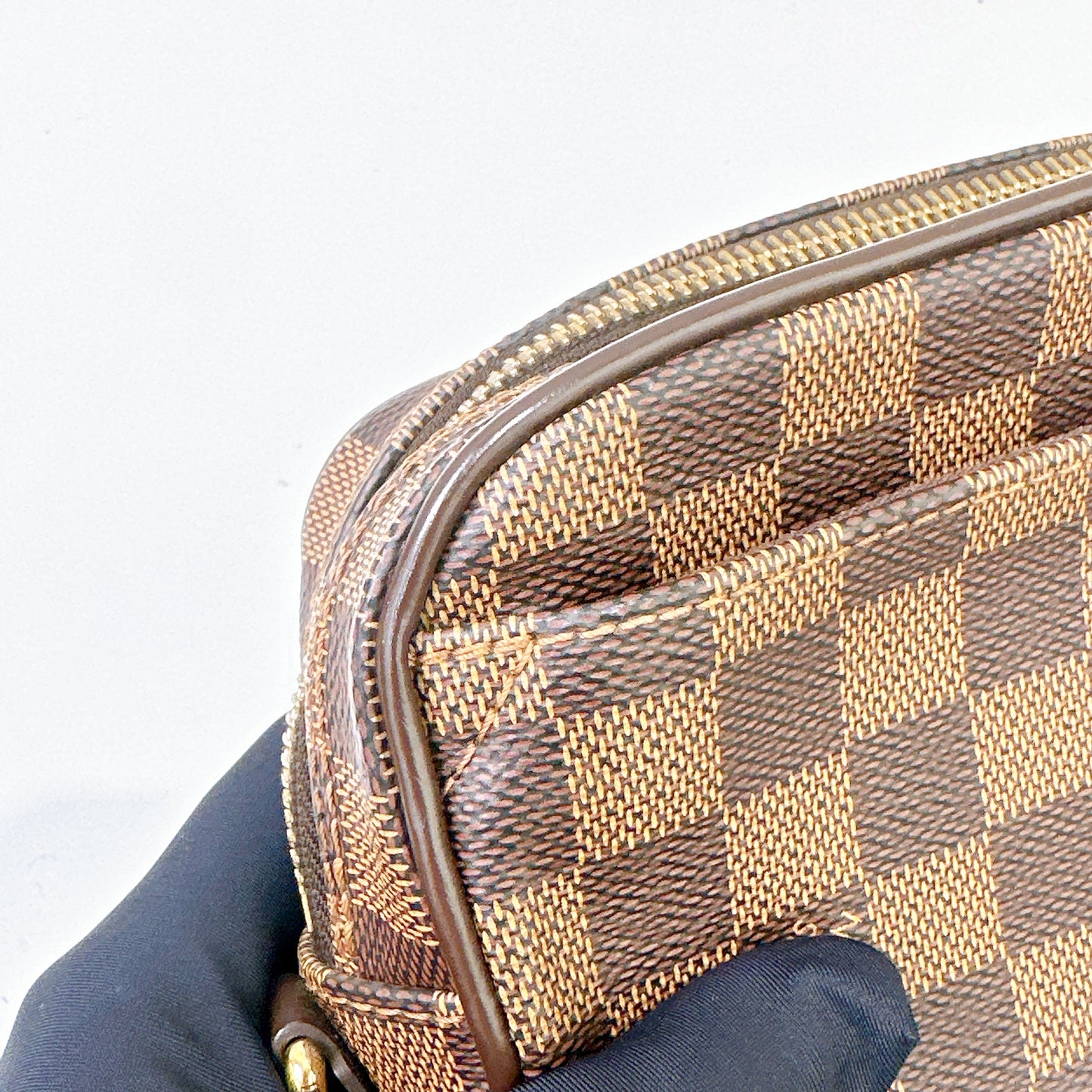 LV Saint Paul Clutch in Damier Ebene