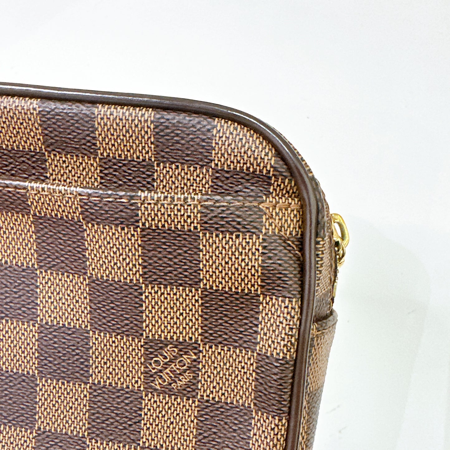 LV Saint Paul Clutch in Damier Ebene