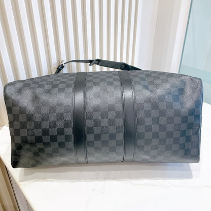LV Damier Graphie Keepall Bandouliere 45