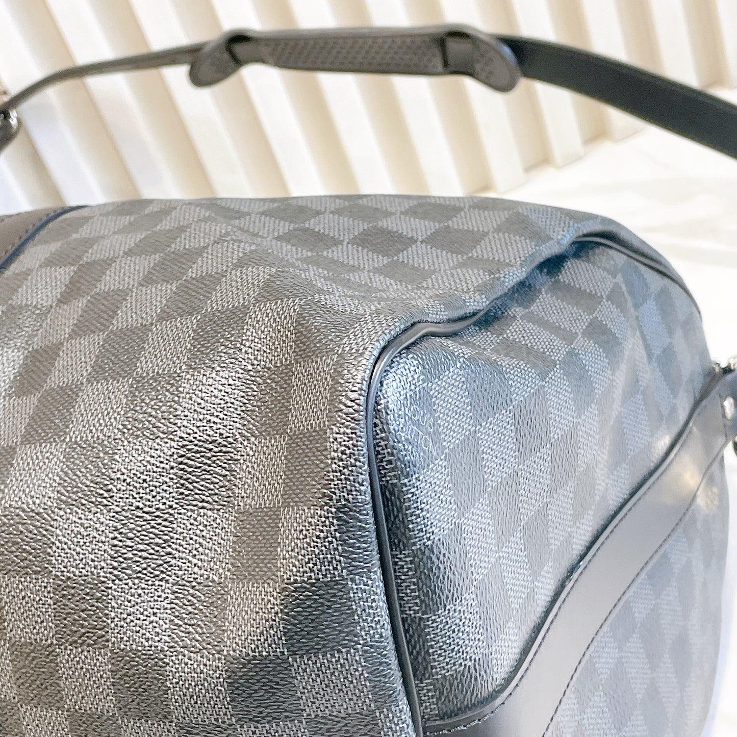 LV Damier Graphie Keepall Bandouliere 45