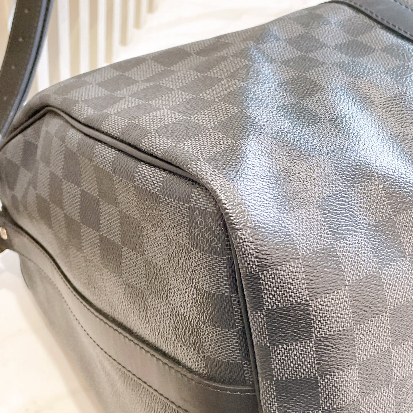 LV Damier Graphie Keepall Bandouliere 45