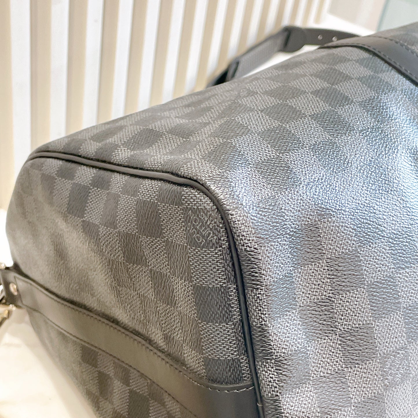 LV Damier Graphie Keepall Bandouliere 45