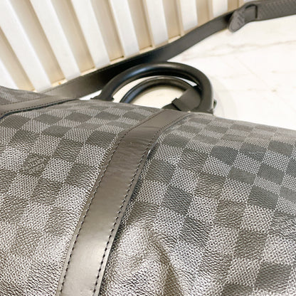 LV Damier Graphie Keepall Bandouliere 45
