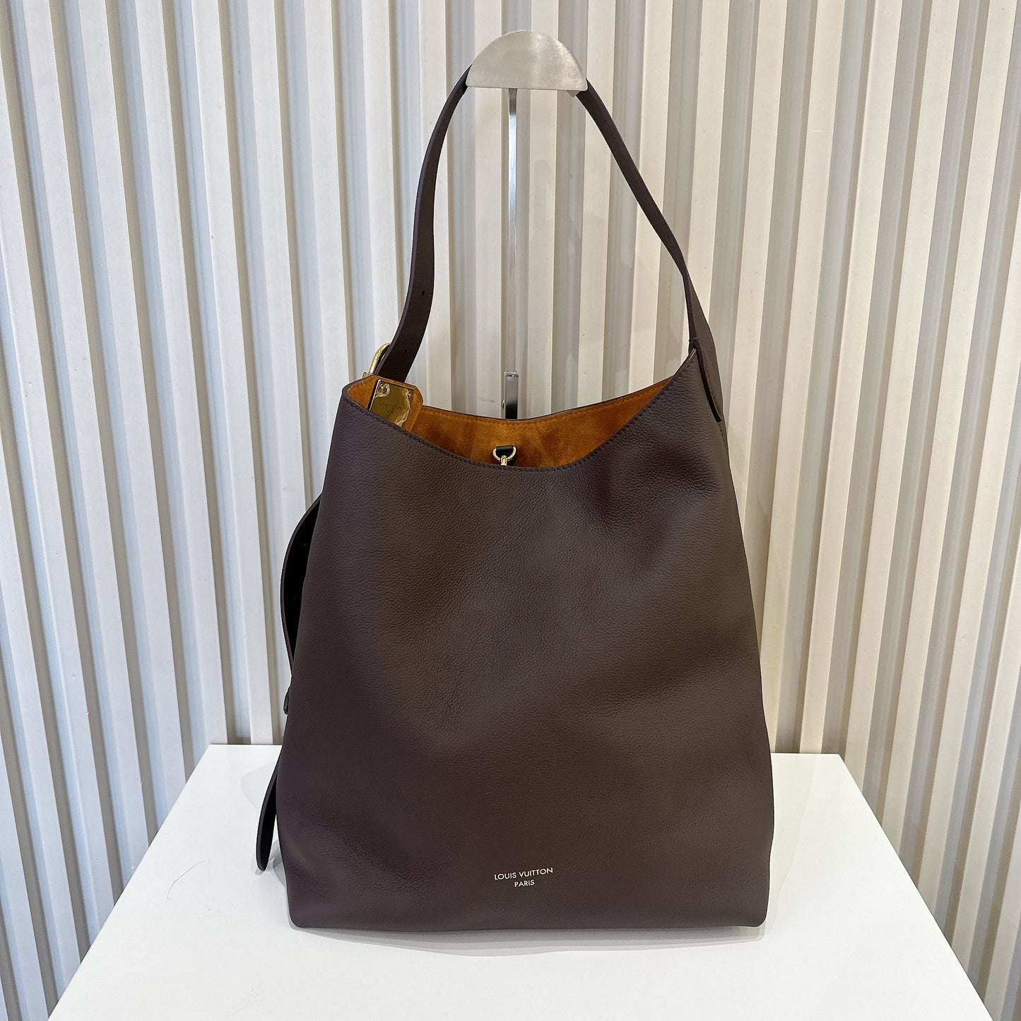 LV Low Key Hobo MM in Smoke