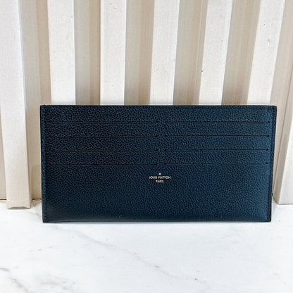 LV Felicie Pochette in Black/Creme