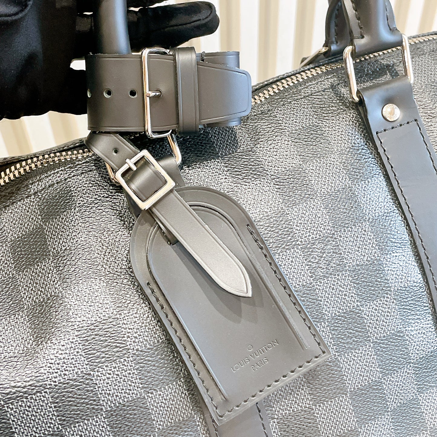 LV Damier Graphie Keepall Bandouliere 45