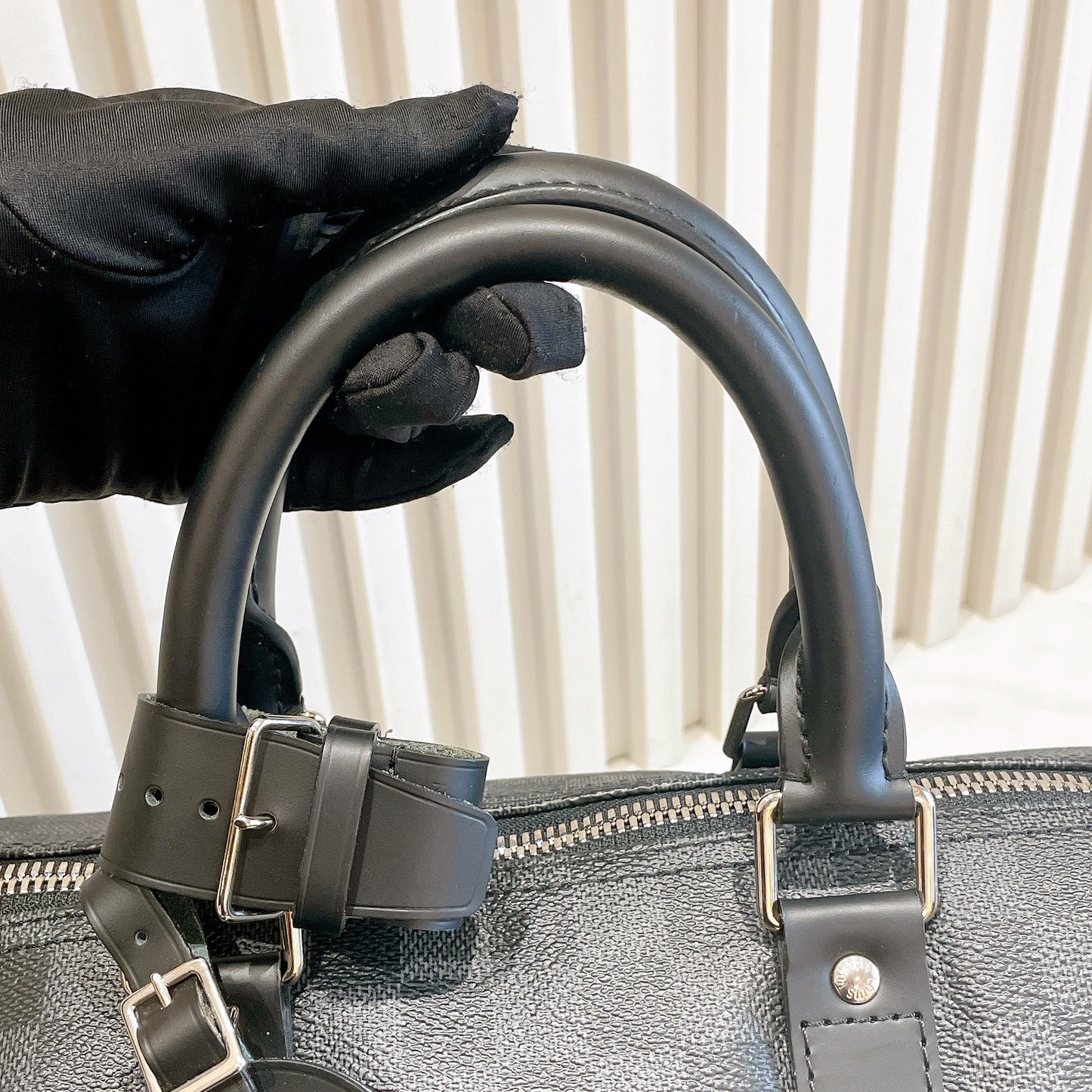 LV Damier Graphie Keepall Bandouliere 45