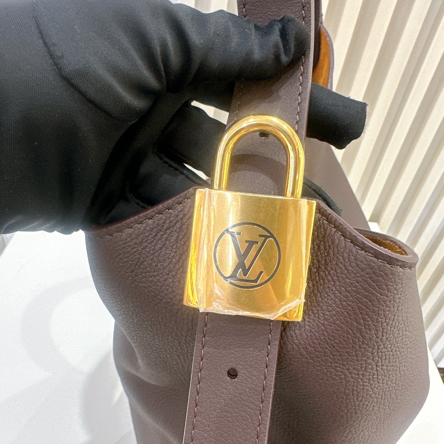 LV Low Key Hobo MM in Smoke