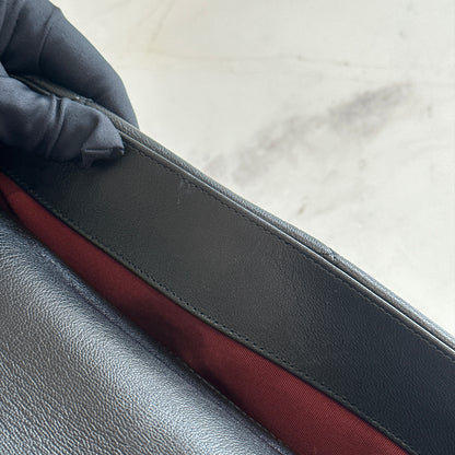 Chanel 19 Medium in Black Goatskin