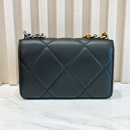 Chanel 19 WOC in Black GHW