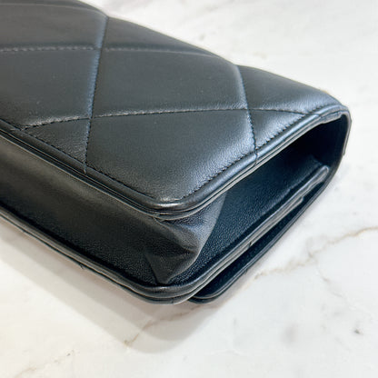Chanel 19 WOC in Black GHW