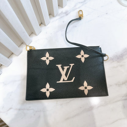 LV Neo Noe Bicolour in Black/Creme
