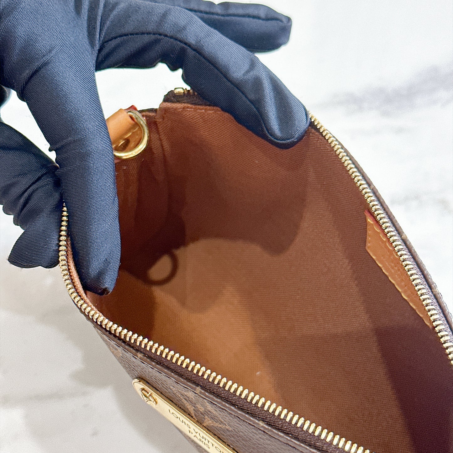 LV Monogram Eva Clutch