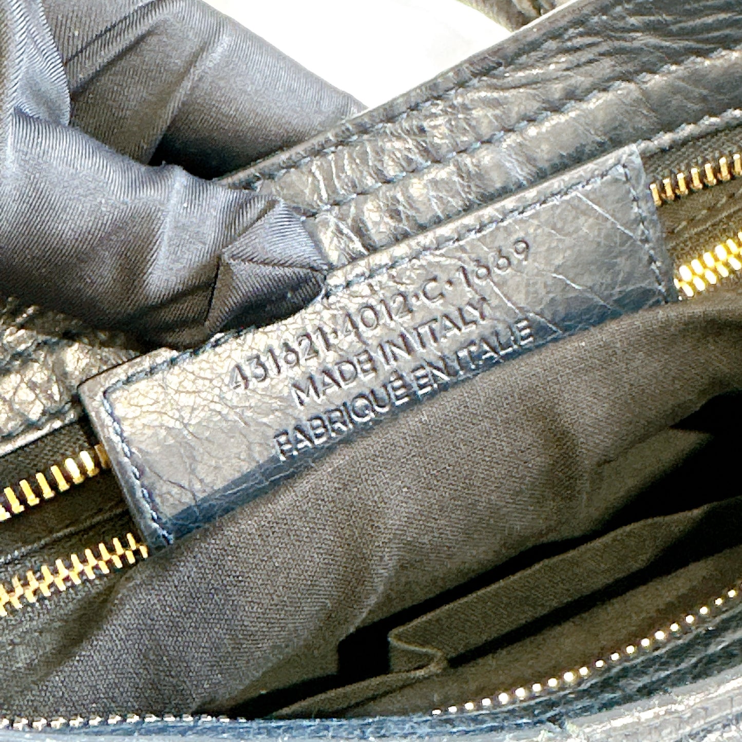 Balenciaga City Small in Blue