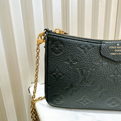 LV Easy Pouch in Black