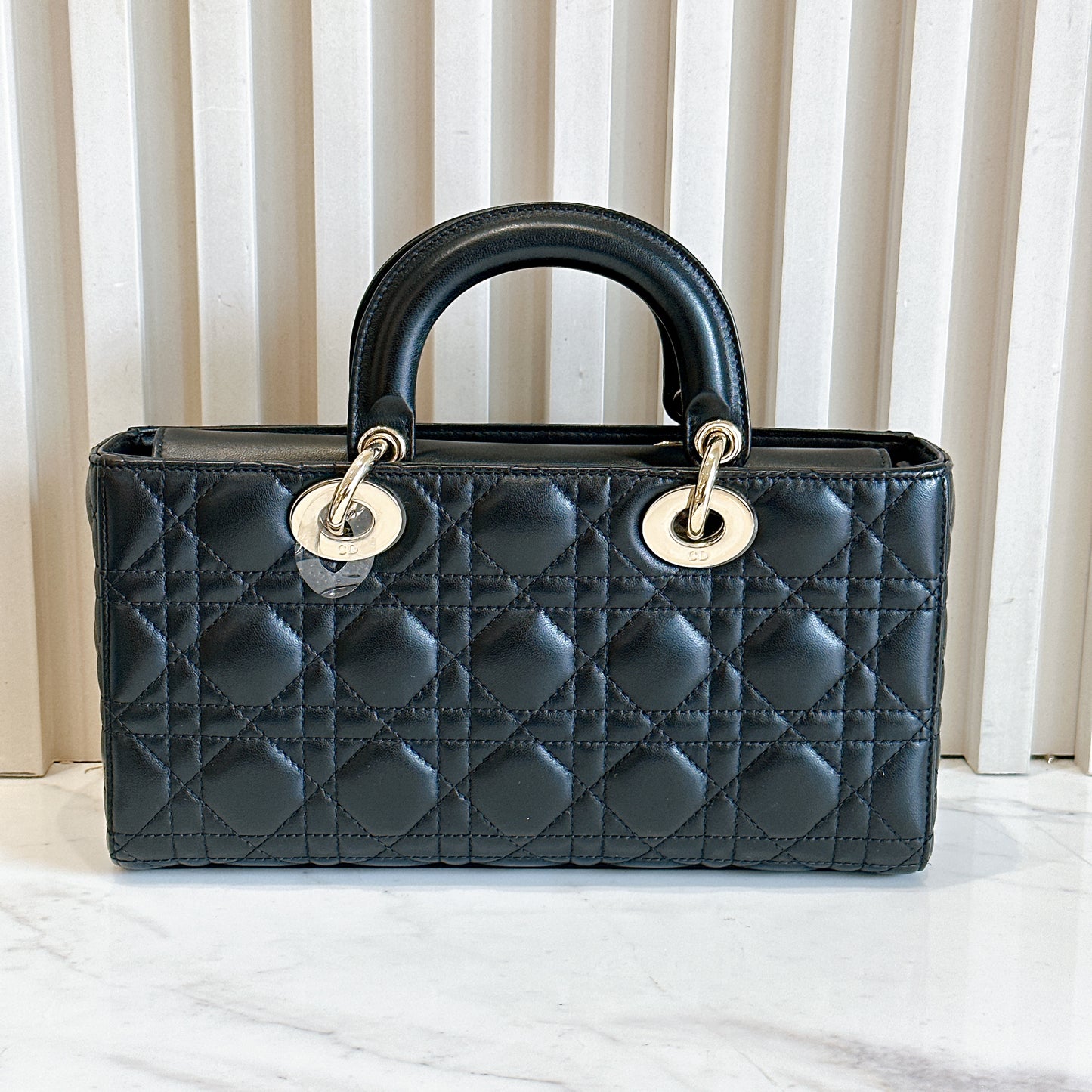 Lady D Joy Medium in Black GHW