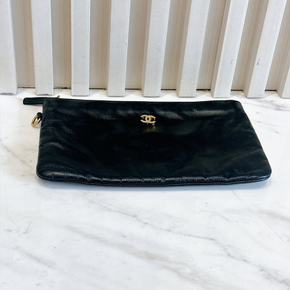 Chanel 22 Large in Black Calfskin GHW