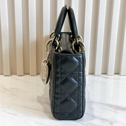 Lady D Joy Medium in Black GHW