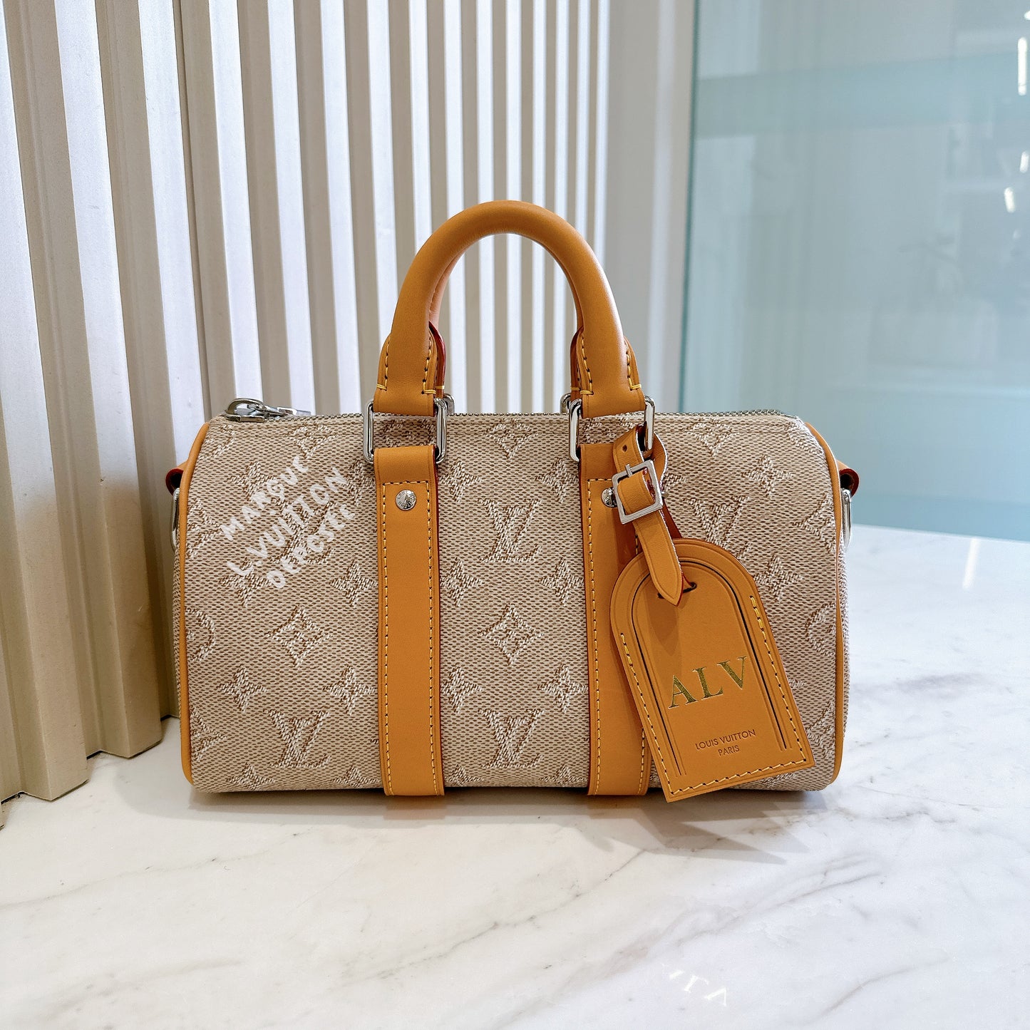 LV Keepall 25 Monogram Heritage