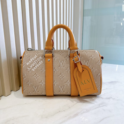LV Keepall 25 Monogram Heritage