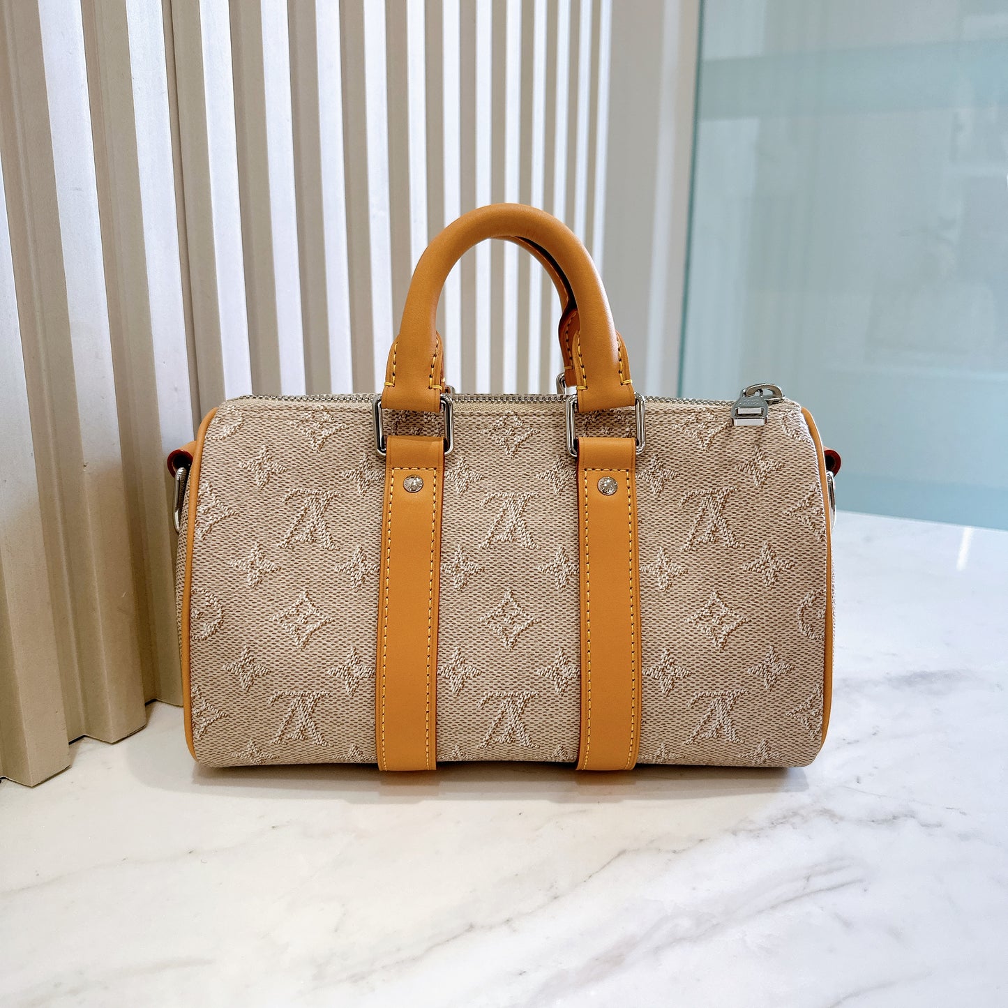 LV Keepall 25 Monogram Heritage