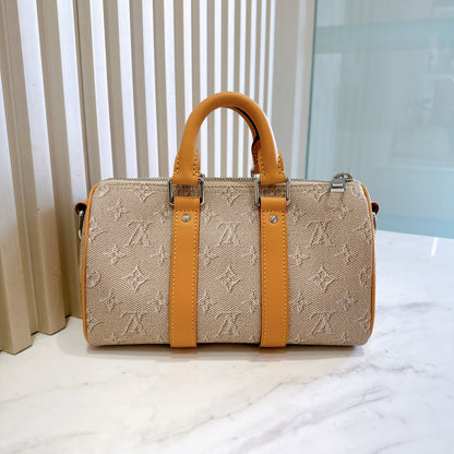 LV Keepall 25 Monogram Heritage