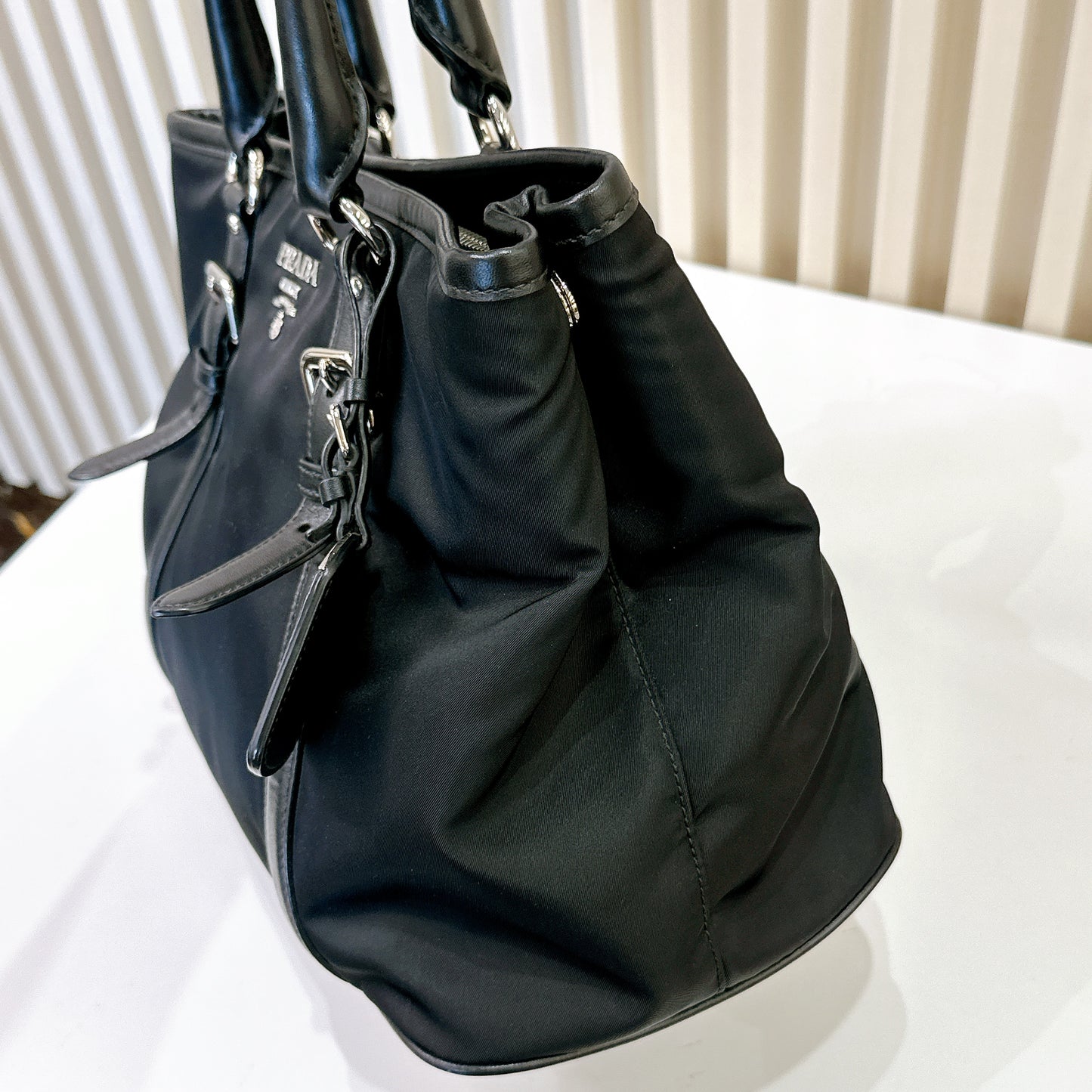 Prada Nylon Tessuto Bag in Black BN2832