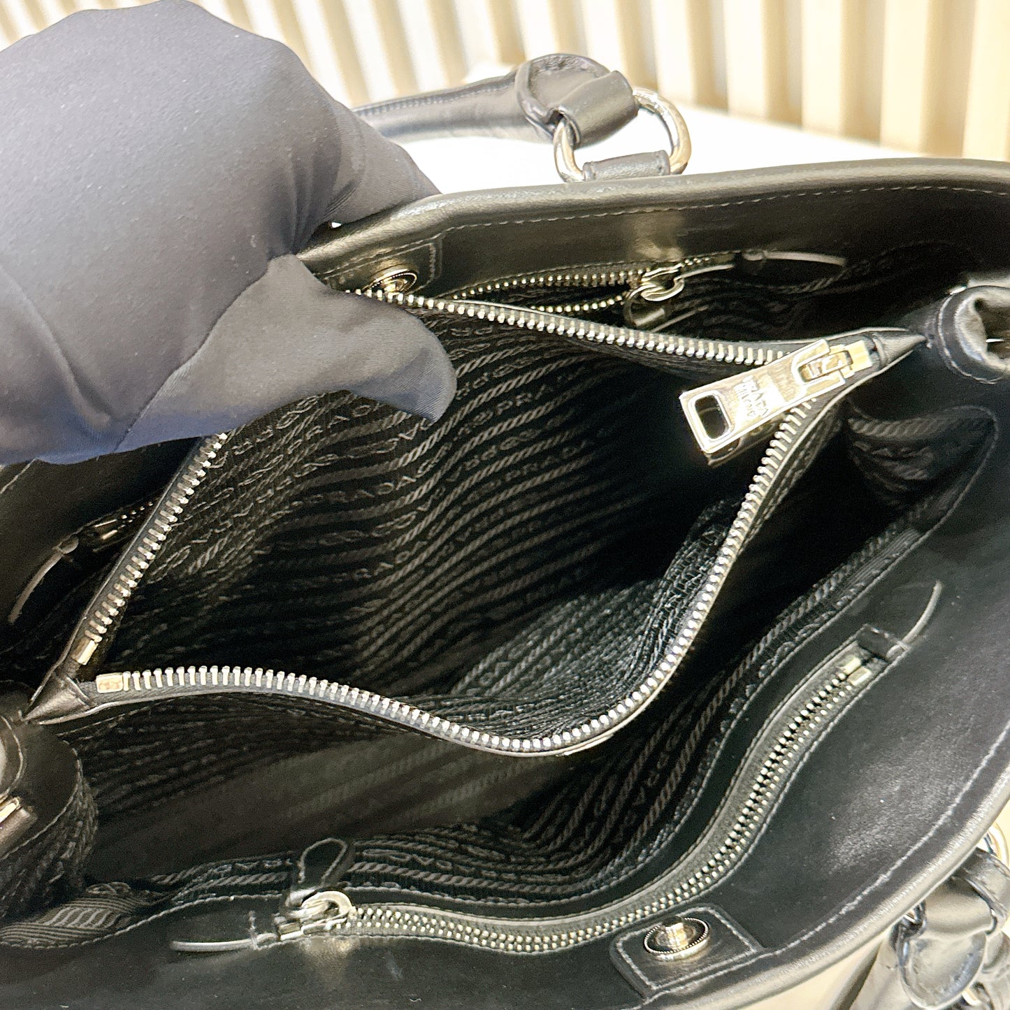 Prada Nylon Tessuto Bag in Black BN2832
