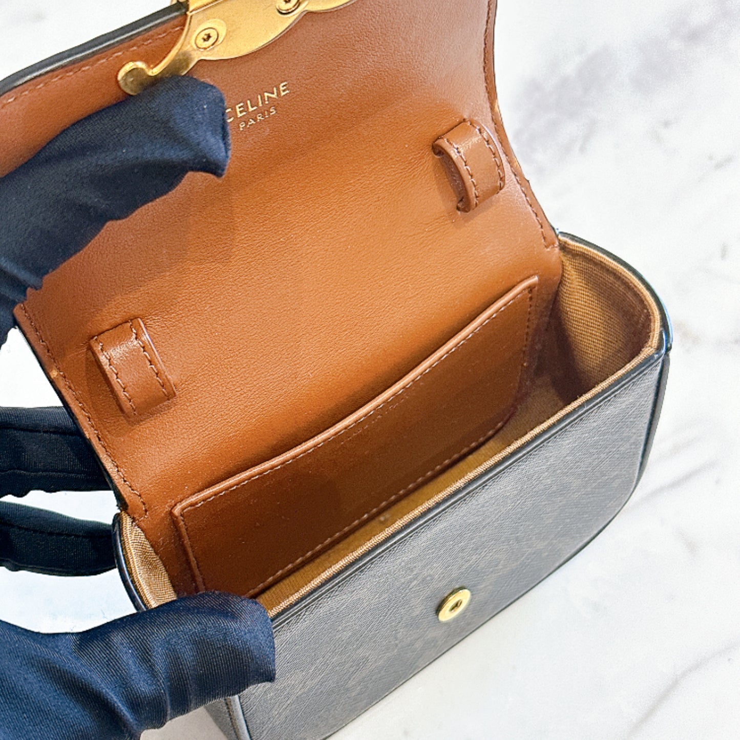 Celine Mini Triomphe Bag