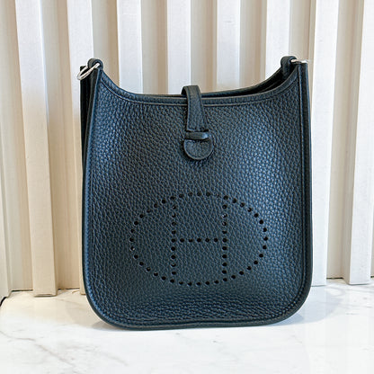 Hermes Mini Evelyne in Noir