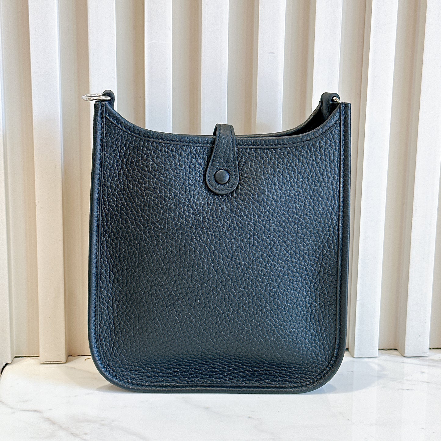 Hermes Mini Evelyne in Noir