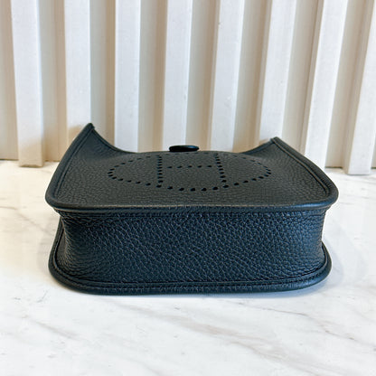 Hermes Mini Evelyne in Noir