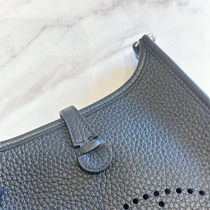 Hermes Mini Evelyne in Noir